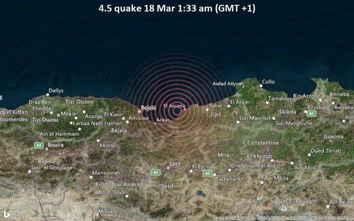 Bejaia earthquake