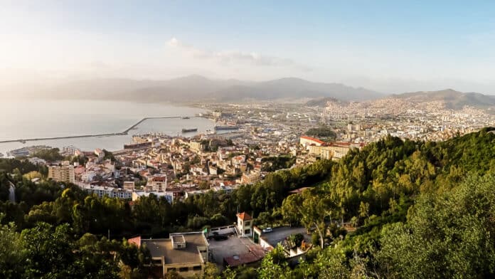 Panoramic view of Béjaïa, Algeria